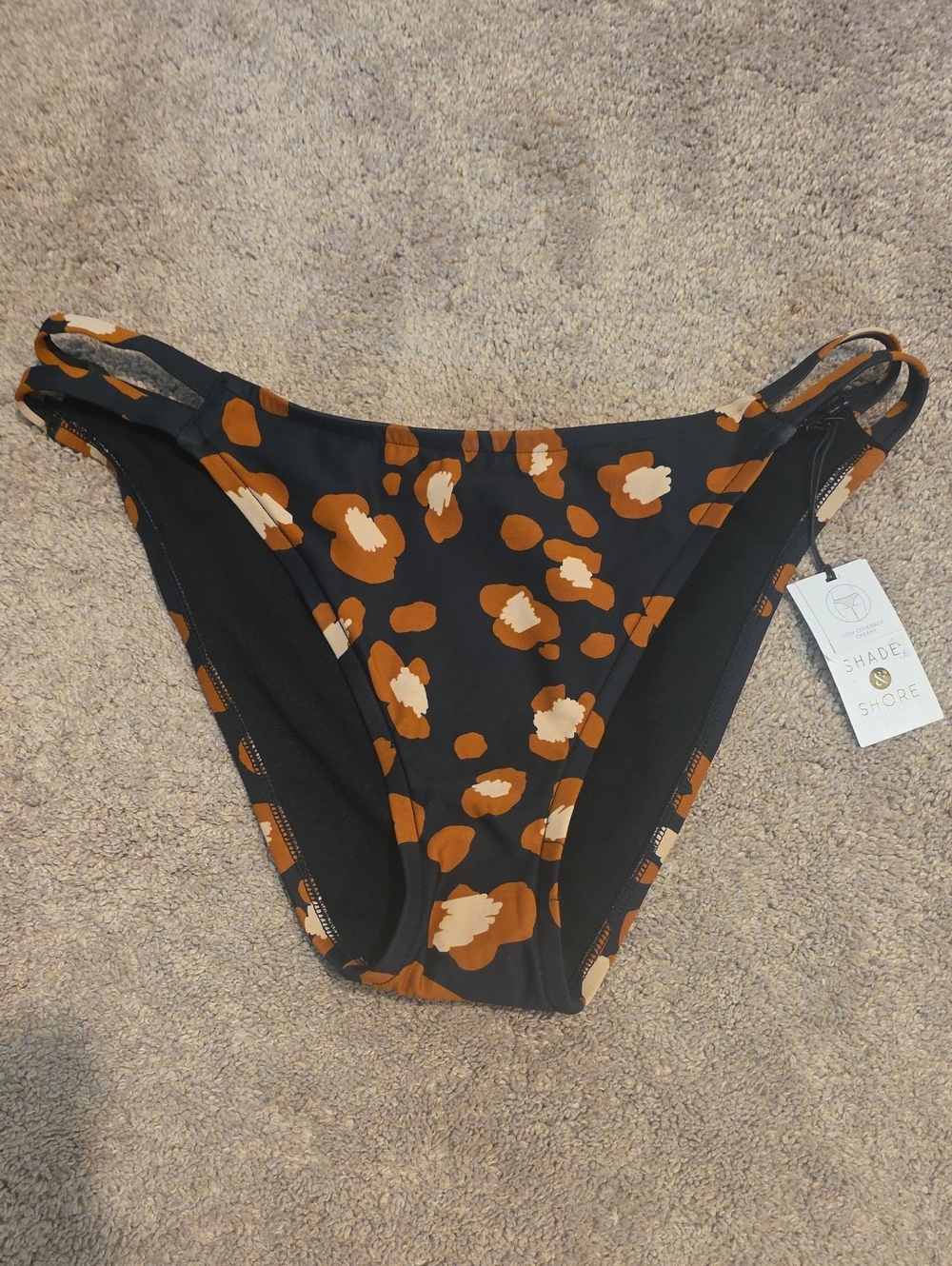 NWT Shade & Shore Low Cheeky Coverage Swim Bottom